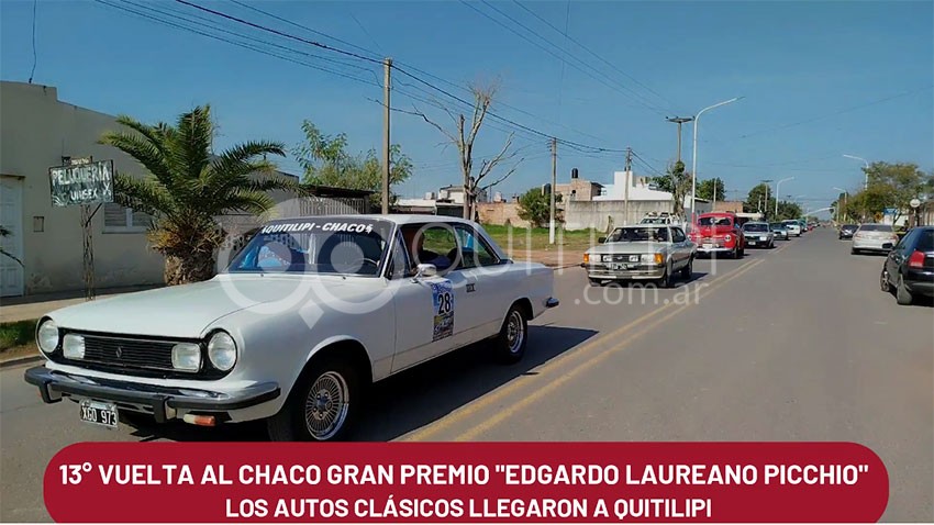 Exitoso paso por Quitilipi de la 13° Vuelta al Chaco Gran Premio "Edgardo Laureano Picchio" de autos clásicos 28