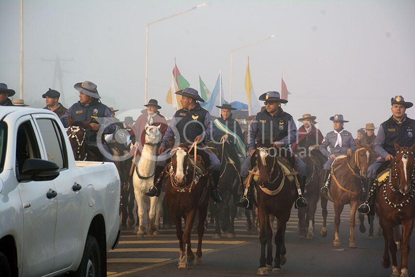 Desde Quitilipi partió la 29° Cabalgata de la Fe en honor a San Pantaleón 18
