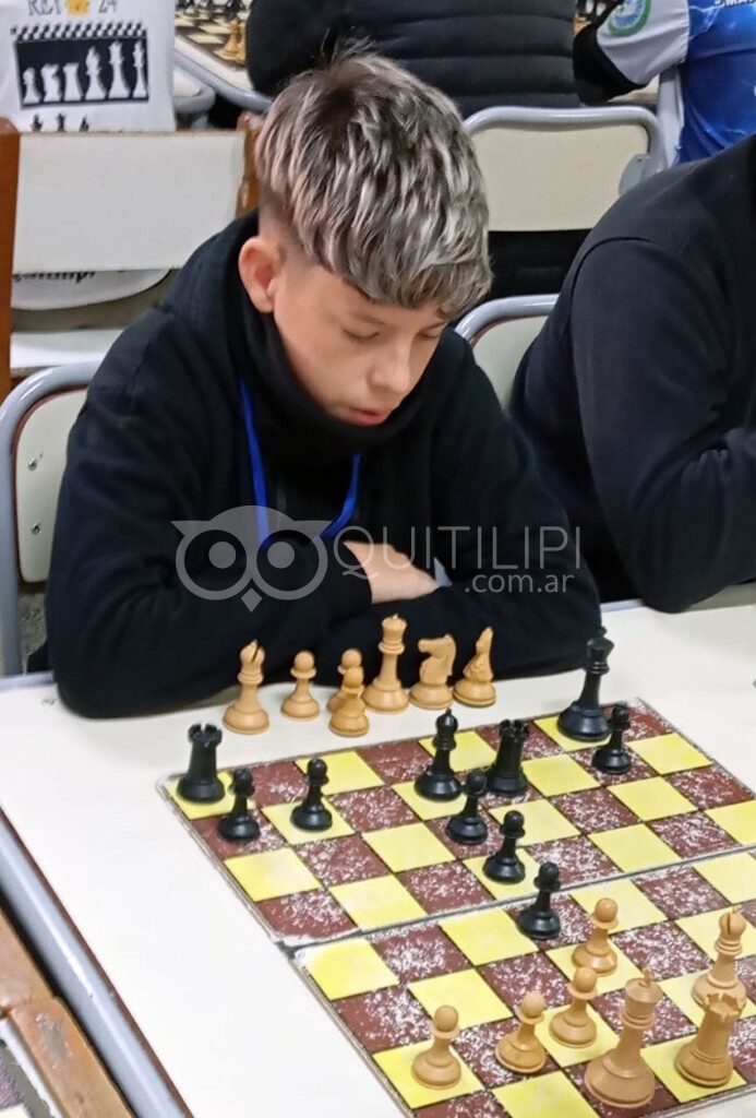 Ajedrez Región Centro: destacada participación de quitilipenses en la segunda fecha del Torneo Provincial 24