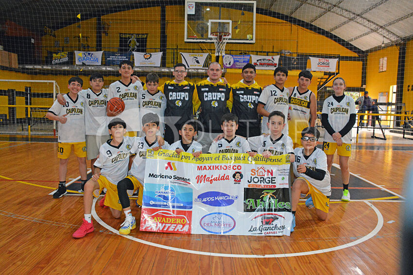 Caupolicán metió triplete de victorias en formativas ante Ambalab y Pinedo Central en la Asociación del Sudoeste 8