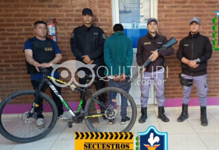 Se le pinchó el negocio en el Barrio La Tablada: robó una bici en la Ruta 16 y terminó preso 26