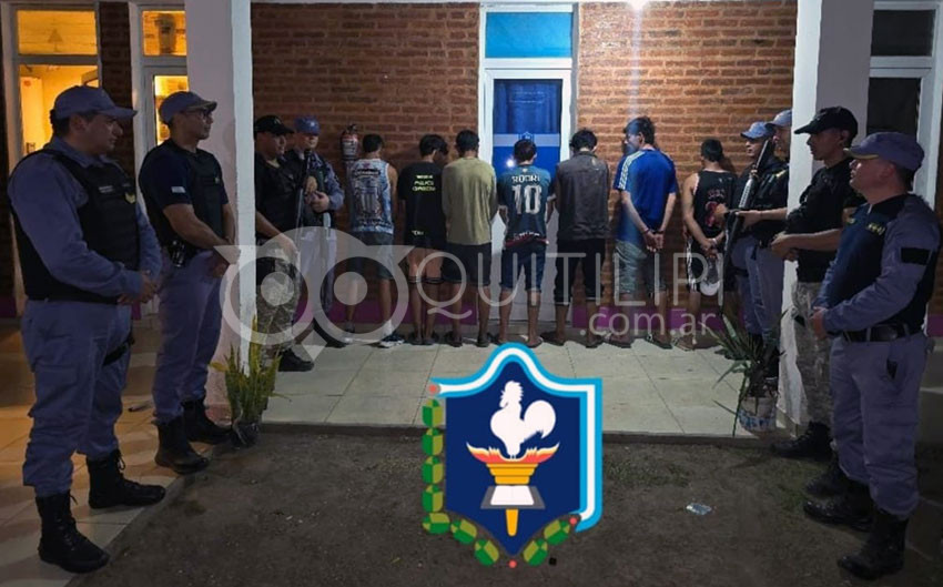 Operativo policial en Quitilipi: siete demorados y cuatro motos secuestradas 21