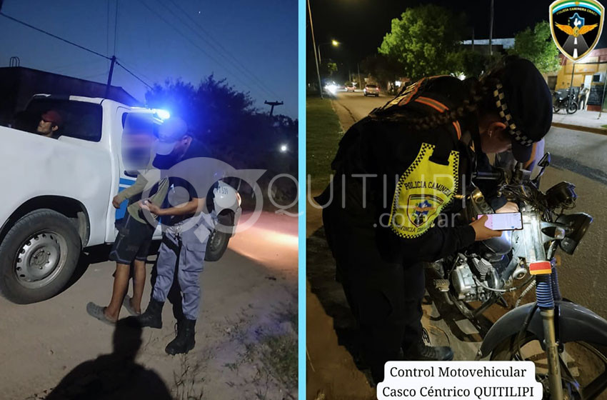Operativo policial en Quitilipi: siete demorados y cuatro motos secuestradas 22