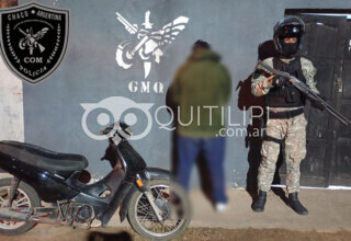 Operativos del COM en Quitilipi: seis demorados y el secuestro de una Moto robada hace 12 años 18