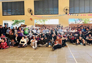 Con fuerte participación institucional, el cestoball escolar crece en Quitilipi 26