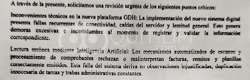 Fuerte reclamo por fallas en el sistema digital y "desatención" estatal en comedores - Quitilipi.com.ar Fuerte reclamo por fallas en el sistema digital y "desatención" estatal en comedores 18