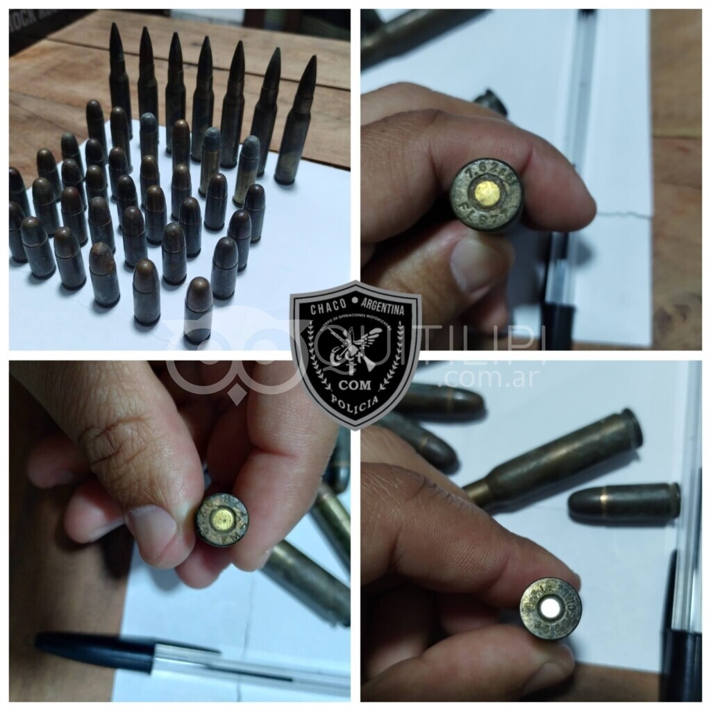 Movida jornada policial: secuestran 41 balas halladas por un menor y atrapan un sospechoso de robo - Quitilipi.com.ar Movida jornada policial: secuestran 41 balas halladas por un menor y atrapan un sospechoso de robo 5