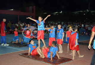 Colorida y alegre Fiesta de la Educación Física de la Escuela 384 30