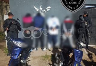 Operativo en el Espacio Verde del Ferrocarril: cuatro demorados y un revólver secuestrado 22
