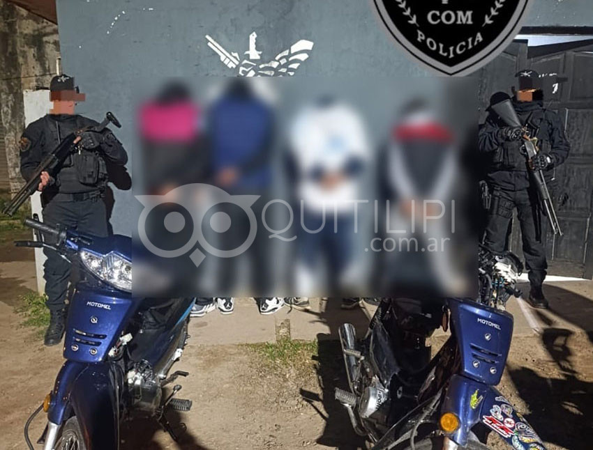 Operativo en el Espacio Verde del Ferrocarril: cuatro demorados y un revólver secuestrado - Quitilipi.com.ar Operativo en el Espacio Verde del Ferrocarril: cuatro demorados y un revólver secuestrado 6