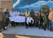 Colonia Aborigen: emotivo homenaje y descubrimiento de mural para visibilizar a los excombatientes Qom de Malvinas 73