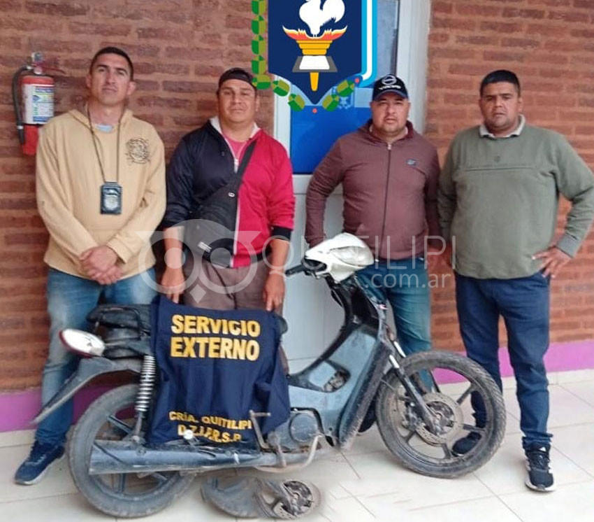 Un herido a "machetazos" en una gresca y una moto recuperada en un descampado - Quitilipi.com.ar Un herido a "machetazos" en una gresca y una moto recuperada en un descampado 20